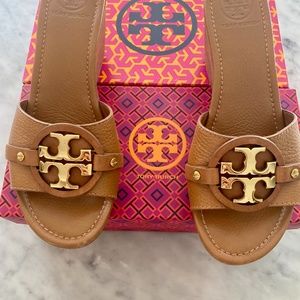 Tory Burch Patti Wedge Slides Sandals